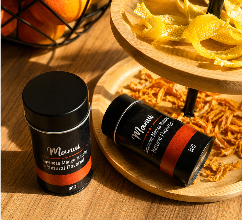 Mango Matcha Leo Tea – japońska herbata matcha z naturalnym aromatem mango egzotyczna zielona herbata matcha smakowa